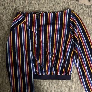 Long sleeve forever 21 crop top